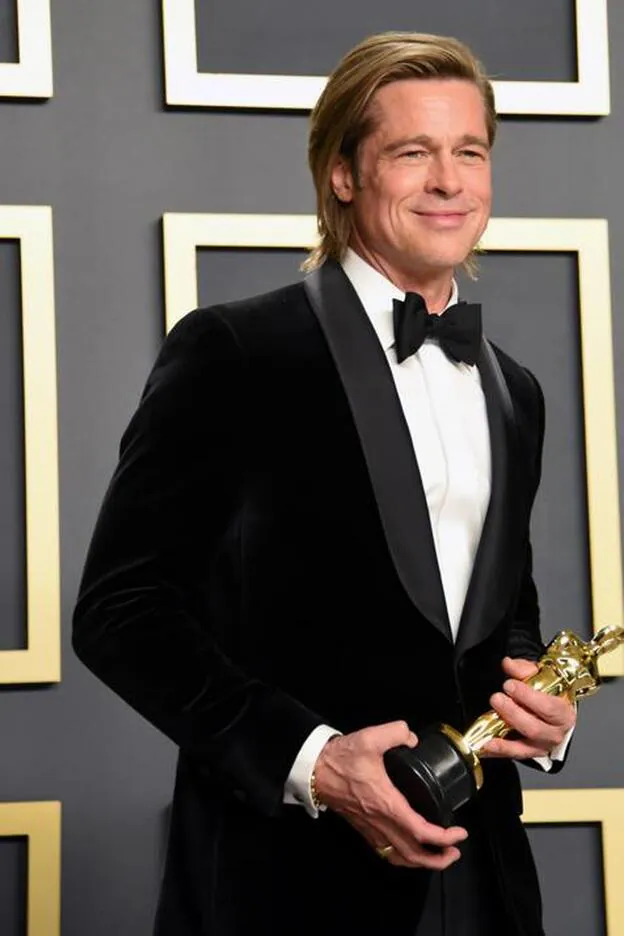 Brad Pitt, ganador del Oscar a Mejor Actor Secundario en los Oscars 2020
