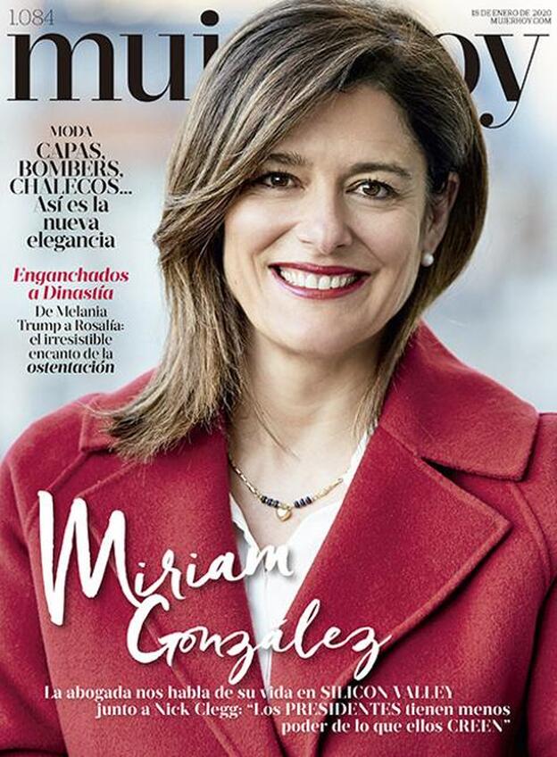 Miriam González, portada de Mujerhoy