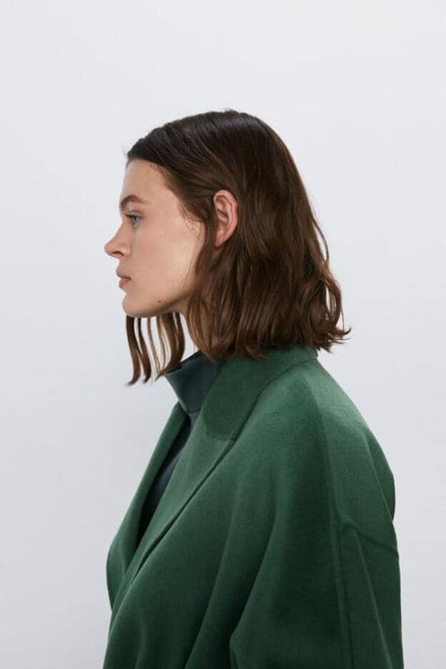 La nueva de Zara tiene el abrigo verde que tu también vas a querer en tu armario | Mujer