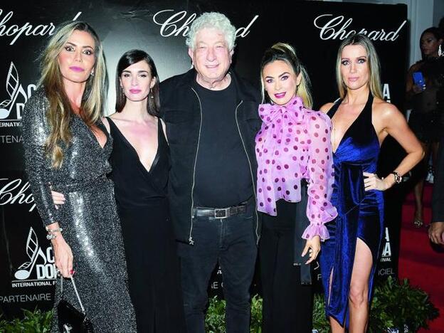 Raquel Bernal, Paz Vega, Avi Lerner, Aracely Arámbula y Bárbara Kimpel./agencias