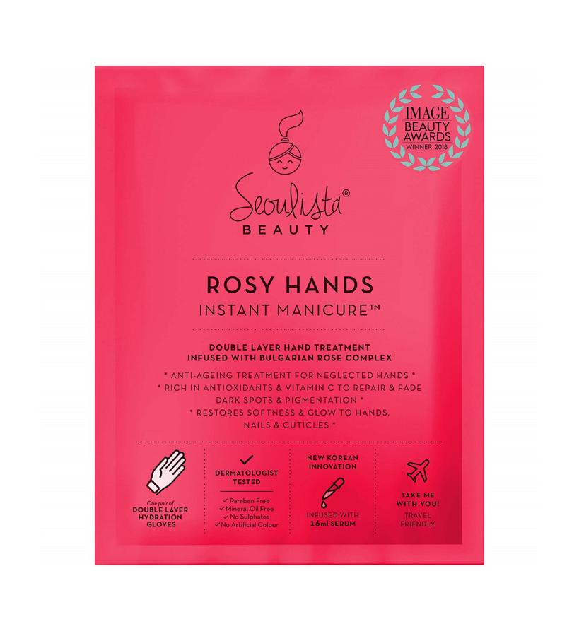 Manicura Rosy Hands Instant Manicure de Seoulista Beauty