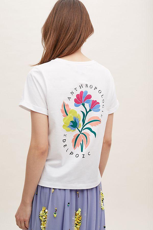 Anthropologie x Delpozo. Camiseta básica