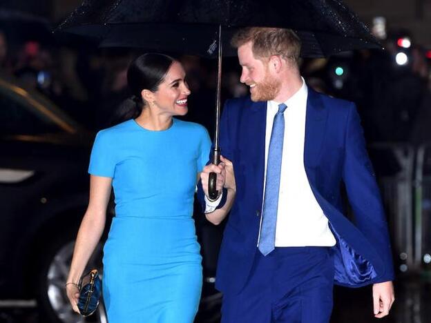 La esperada reaparición del príncipe Harry y Meghan Markle./gtres.