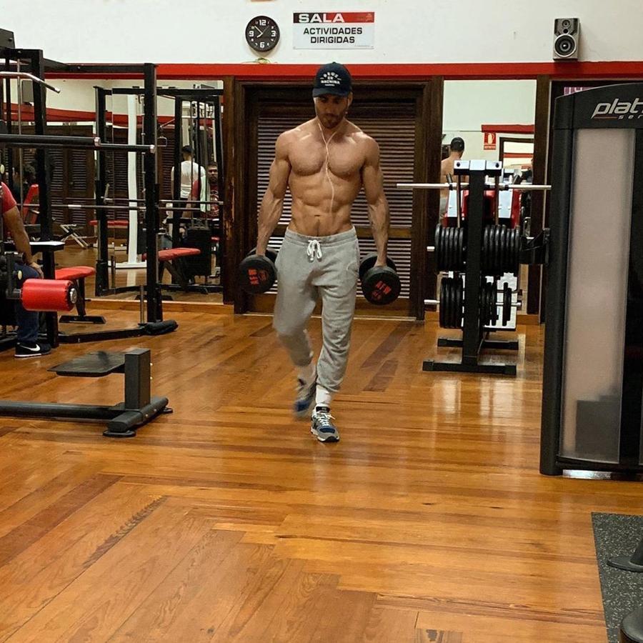 Aficionados al gimnasio: Miguel Ángel Silvestre