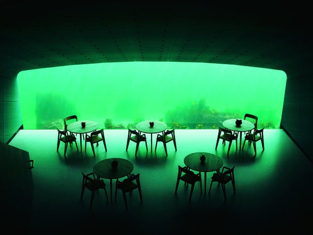 Restaurante Under (Oslo, Noruega).