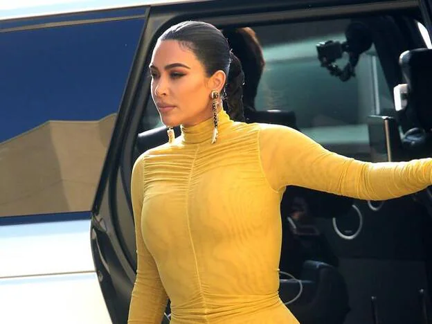 Kim Kardashian ha decidido durante la cuarentena. encerrada con sus cuatro hijos, que no quiere un quinto. Pincha sobre la foto para ver otras 'celebrities' que están pasando el encierro rodeadas de sus familias numerosas./gtres.