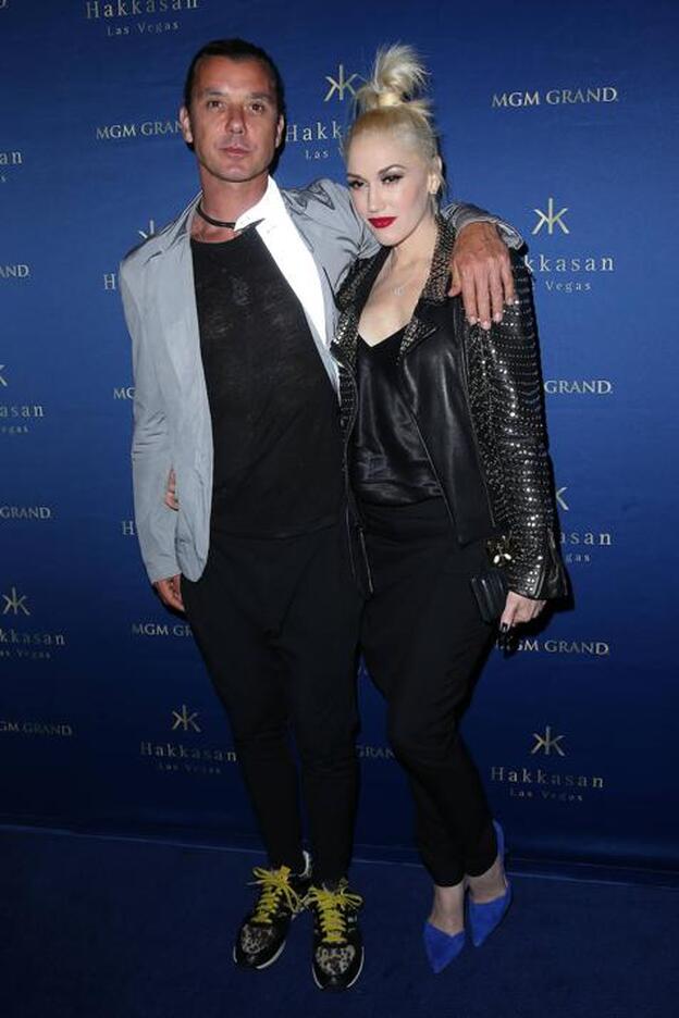 Gwen Stefani junto a Gavin Rossdale en una imagen de poco antes de la separación.