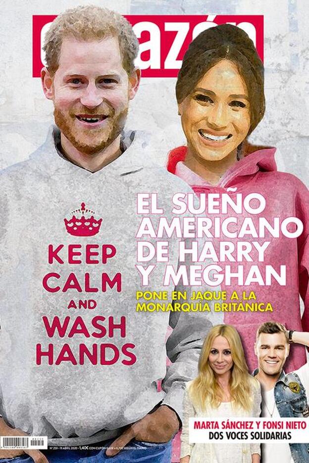 La entrevista que podría conceder Meghan Markle y que hundiría el reinado británico, portada de 'Hoy Corazón'./dr.