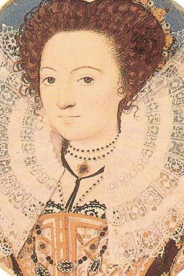 Retrato de Amelia Bassano Lanier, la llamada "dama oscura" y, según algunas teorías, autora de los sonetos de Shakespeare.