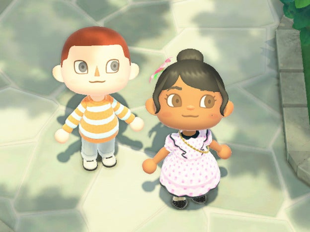 Personajes de 'Animal Crossing' vestidos con los diseños de Marc Jacobs.