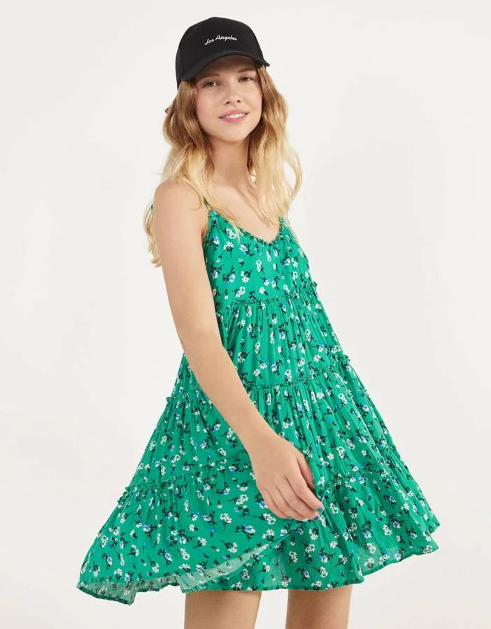 Once vestidos mini con volumen perfectos para disimular tripa este verano