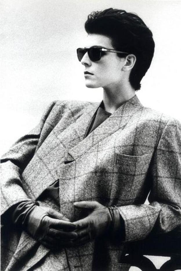 Antonia en una de las campañas que protagonizó para Armani en los años 80.