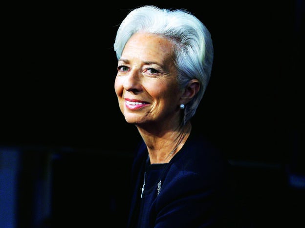 Christine Lagarde, presidenta del Banco Central Europeo.