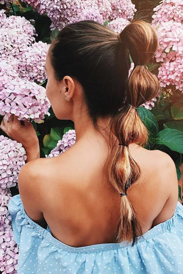Este es el peinado aprobado por Instagram para evitar la ola de calor: la  trenza de burbujas | Mujer Hoy