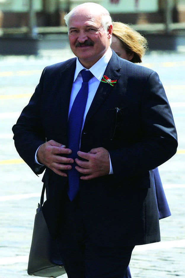 El presidente de Bielorrusia, Aleksander Lukashenko.