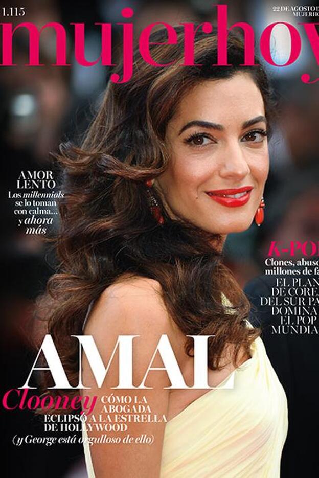 Amal Clooney, este fin de semana en Mujerhoy