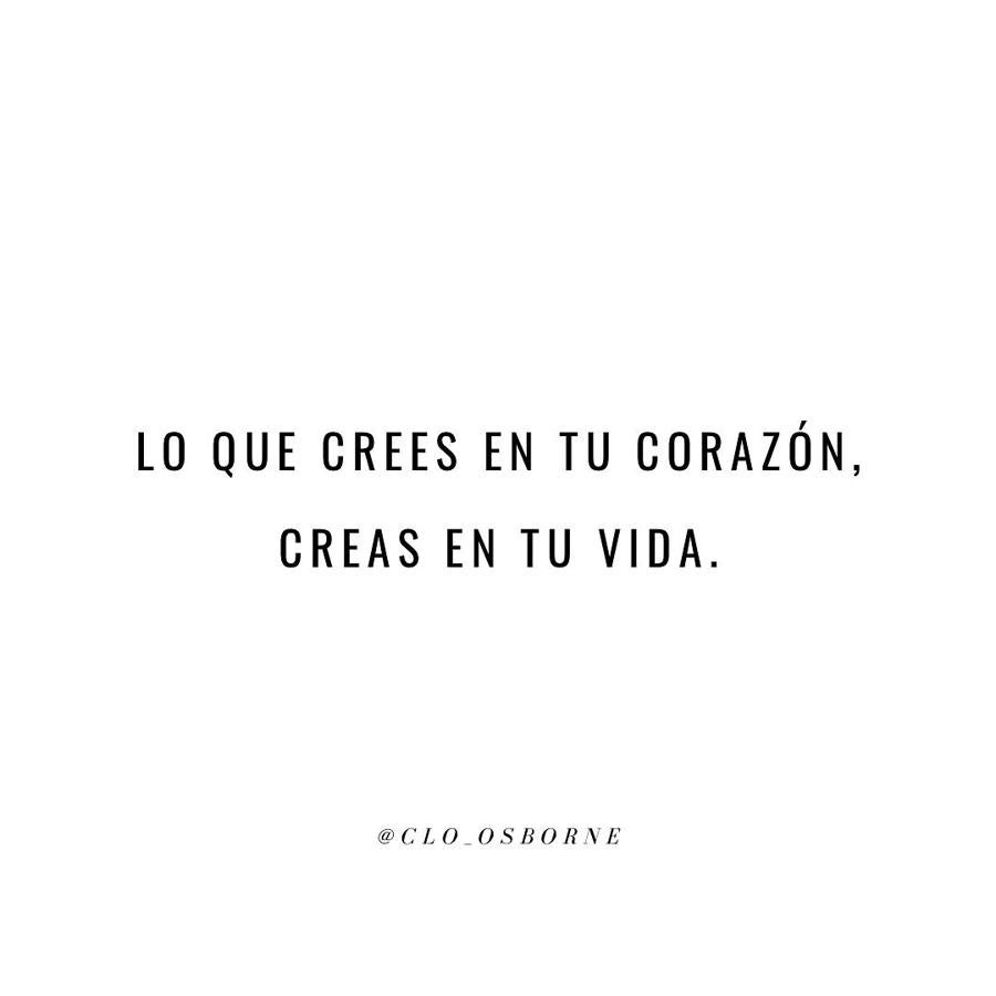 Frases inspiradoras del Instagram de Claudia Osborne