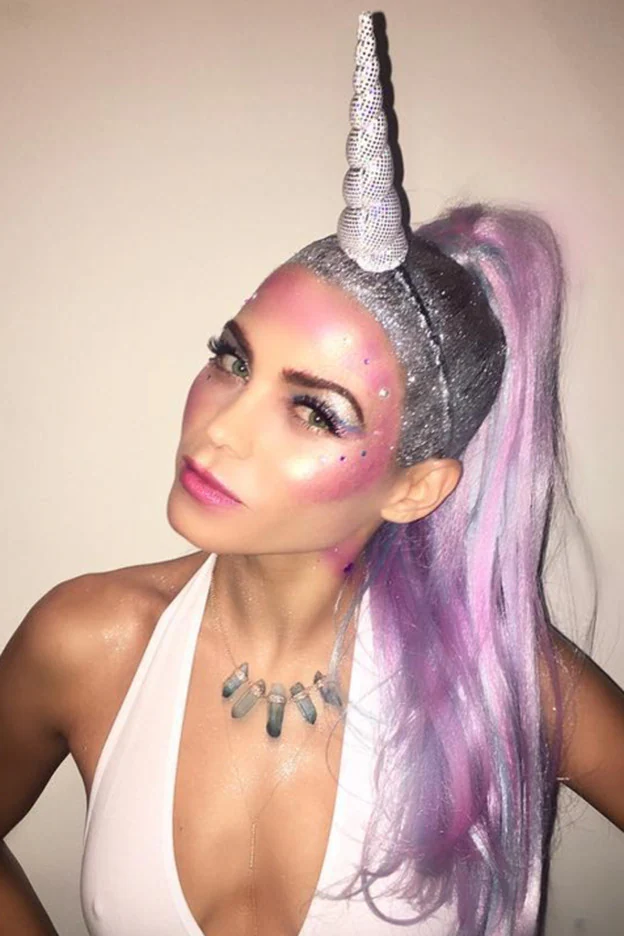 familia real Perforar castigo Vamos a hacer lo que sea para llevar en Halloween este disfraz con  maquillaje de unicornio: no vas a ver nada más espectacular en Instagram |  Mujer Hoy