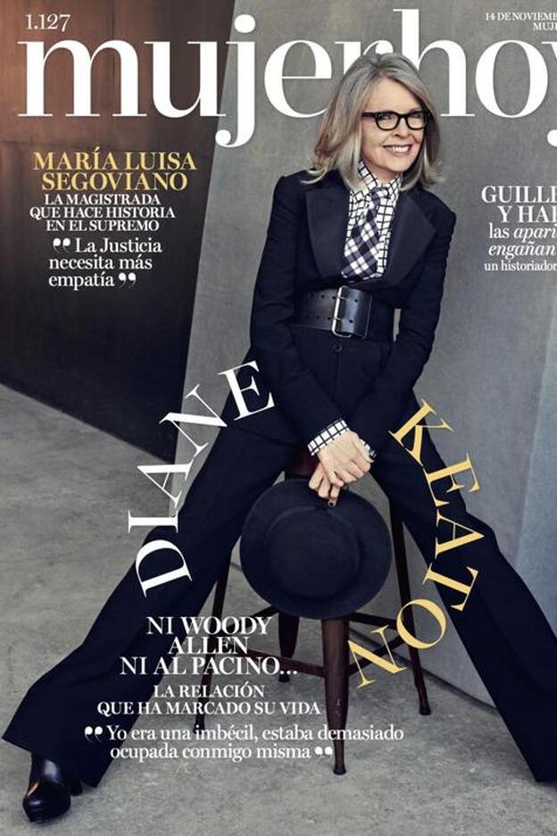 Diane Keaton y el hombre que de verdad ha marcado su vida, este fin de semana en Mujerhoy