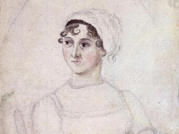 Recreación de la imagen de Jane Austen a través del único retrato que se conserva de la escritora