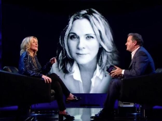 Kim Cattrall (Samantha) en la entrevista con Piers Morgan en la que aseguró que no volvería a Sexo en Nueva York.