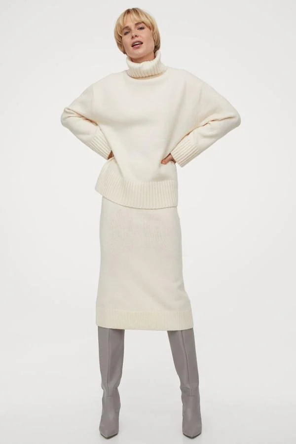Fotos: Las faldas de punto son la prenda tendencia de la temporada y estas son perfectas para combinar con todos jerséis | Mujer Hoy