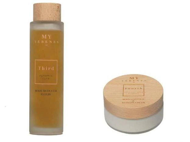 “Body Reducer Elixir” y la crema corporal “Body Contour & Reshape Cream” de Maribel Yébenes