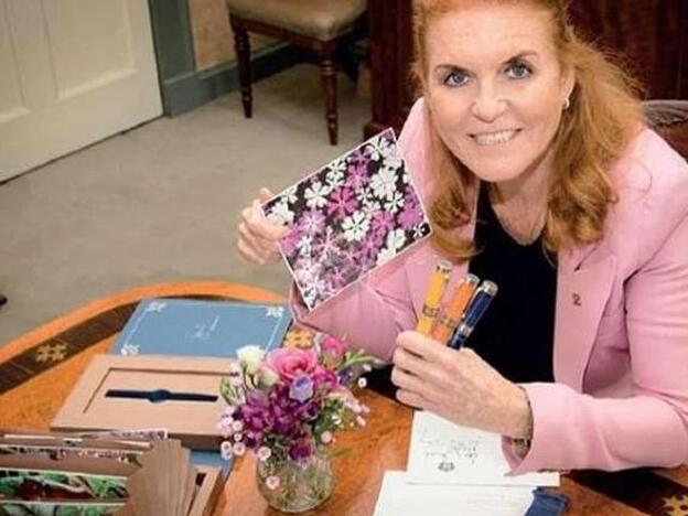 Las plumas que diseñó Sarah Ferguson