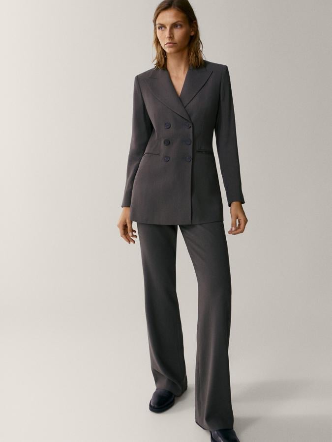 Cuatro trajes rebajados de Massimo Dutti perfectos para conseguir un look working girl impecable a buen precio