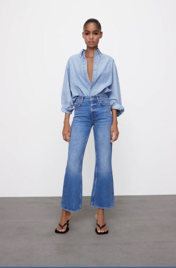 10 looks 'total denim' de Zara para la primavera