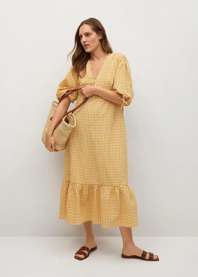 Fotos: sí a los vestidos con estampado vichy si quieres ir a la última esta temporada: 15 diseños que puedes encontrar en Zara, Mango y H&M | Mujer Hoy