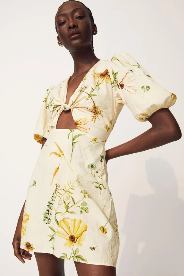 Los vestidos más primaverales y floridos del momento están en la nueva colección de H&M