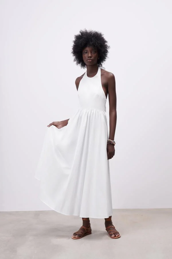 Dar compromiso Legítimo Fotos: 15 vestidos blancos de Zara que vas a querer añadir a tu armario  inmediatamente | Mujer Hoy