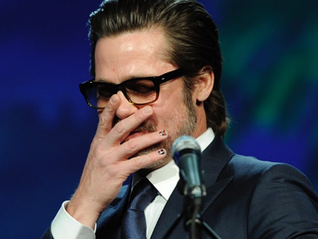 La manicura de Brad Pitt sorprendió a todo el planeta en 2015.