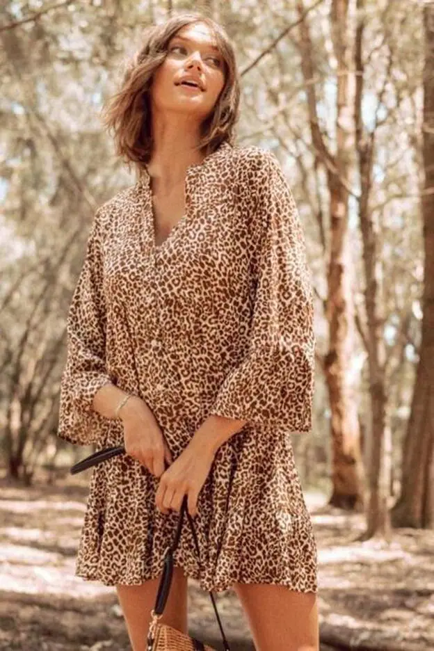 Tres diseños diferentes para que el estampado de leopardo también esté  presente en tus vestidos de temporada | Mujer Hoy