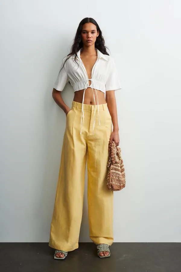 Fotos: 9 pantalones de lino ideales elevar tus looks de primavera los que además podrás lucir tipazo | Mujer Hoy