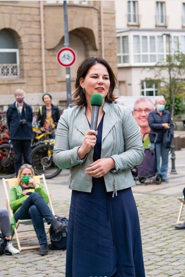 Annalena Baerbock es la colíder del Partido Verde y candidata a las elecciones a la Cancillería alemana del próximo septiembre.