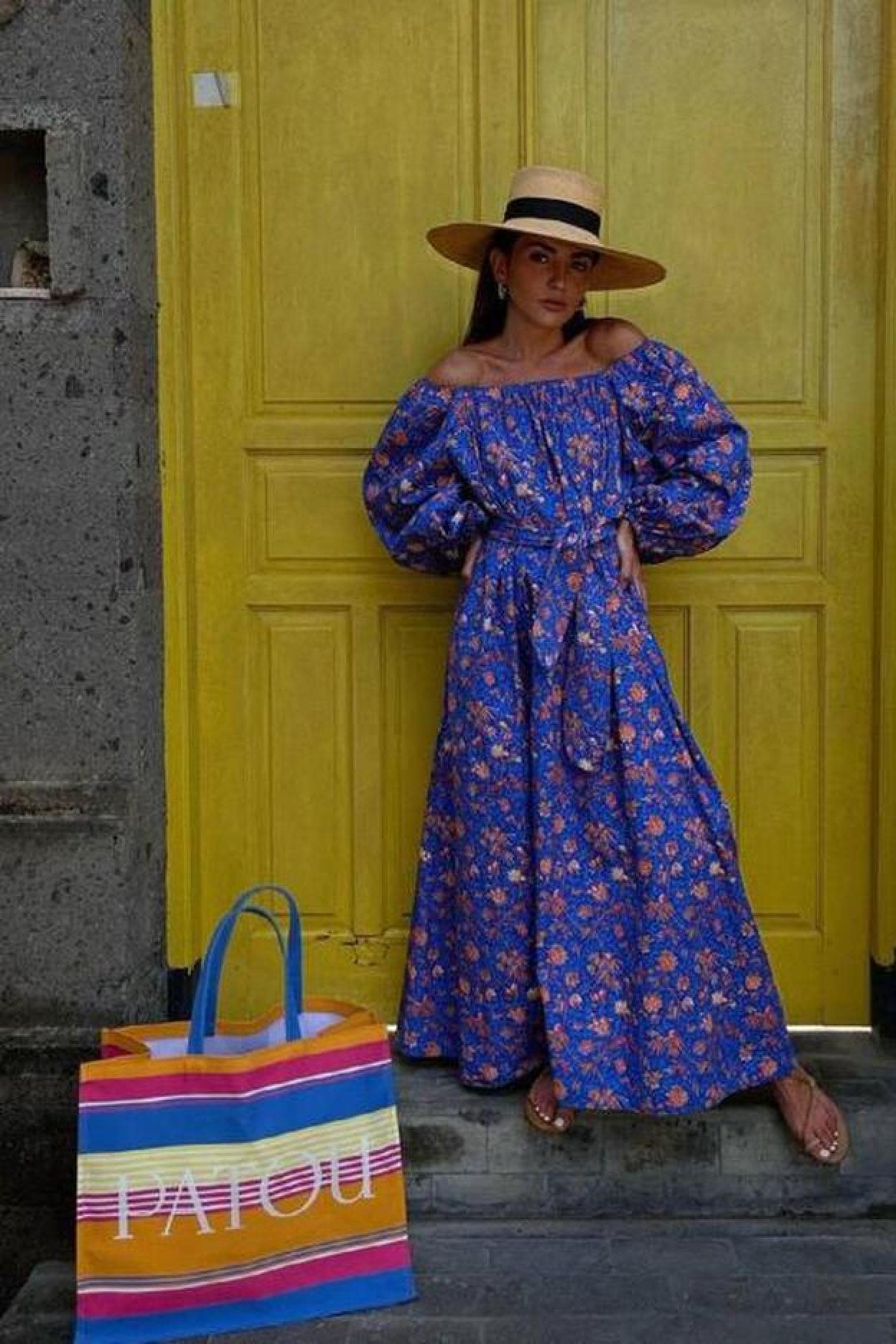 El vestido maxi con el que las influencers se adelantan al verano es de una  firma francesa que está triunfando en Instagram