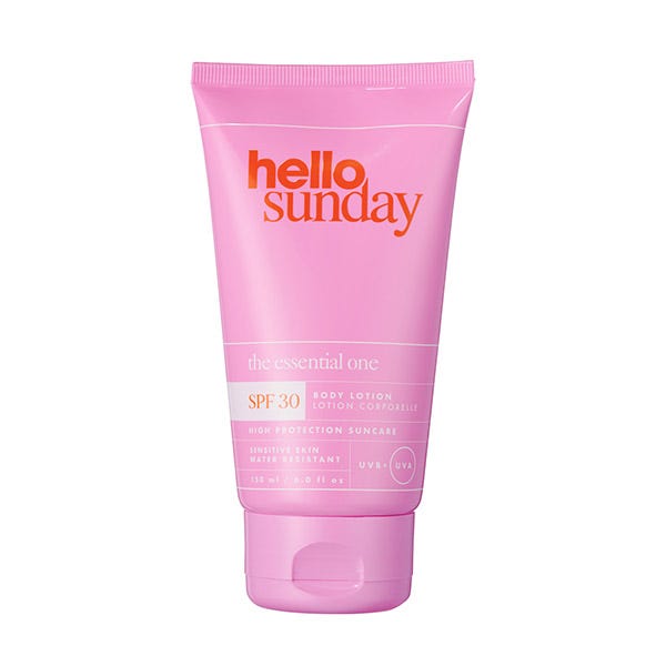 Hidratantes corporales con protección solar: Hello Sunday 