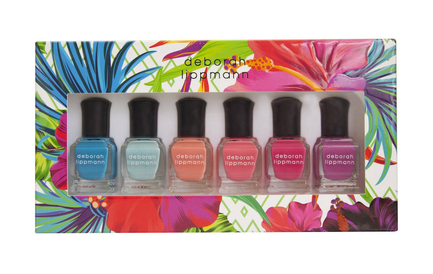 Los tonos de esmalte que triunfarán este verano: kit Welcome to Paradise de Deborah Lippmann