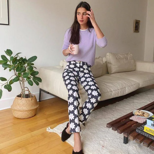 El denim estampado de inspiración retro arrasa Instagram y es la forma más de rejuvenecer tus looks de | Mujer