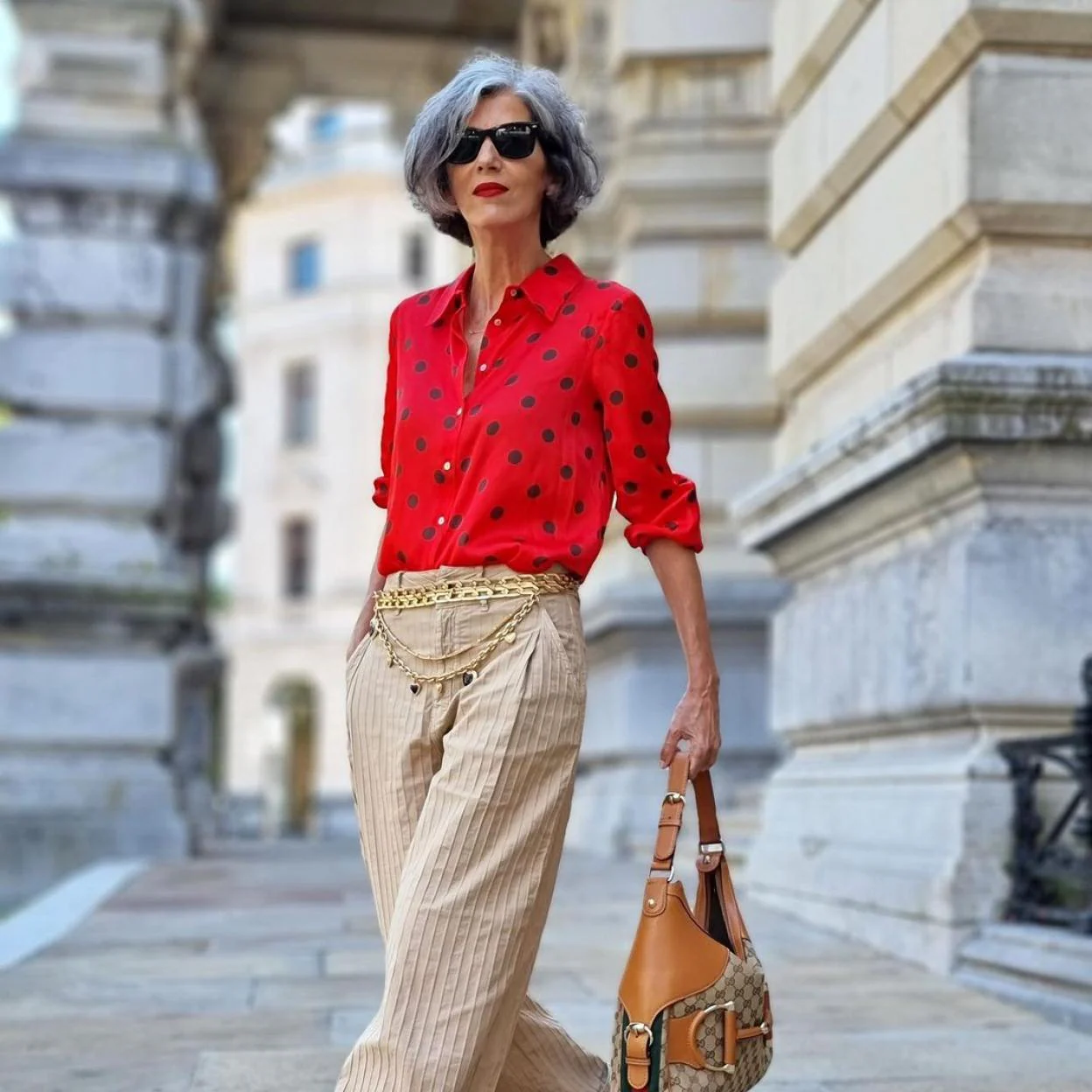 Gimeno por la blusa estampado de de Zara | Mujer Hoy