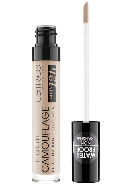 Liquid Camouflage High Coverage Conceale, de CATRICE, es resistente al agua