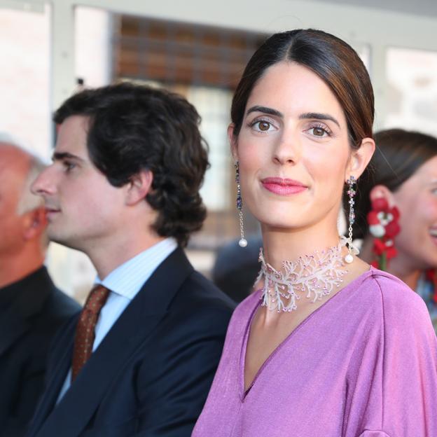 Sofía Palazuelo triunfa en la boda de su hermano Jaime con un vestido de invitada ideal (y tenemos su copia low cost)