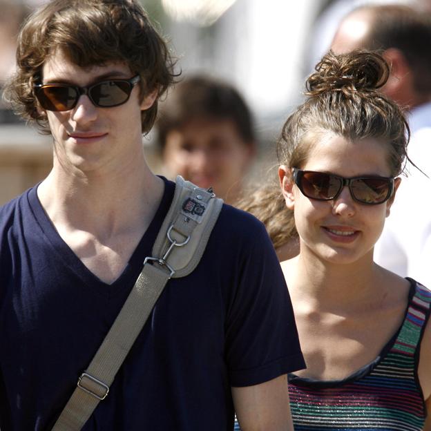 Felix Winckler y Carlota Casiraghi en una imagen de cuando estaban juntos.