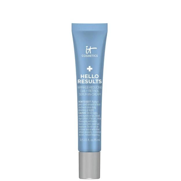 Hello Results Crema diaria de retinol reductora de arrugas de It Cosmetics