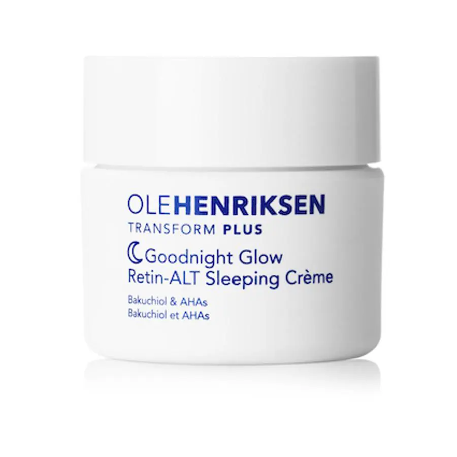 Productos con bakuchiol: Goodnight Glow Retin-ALT Sleeping Crème – OleHenriksen