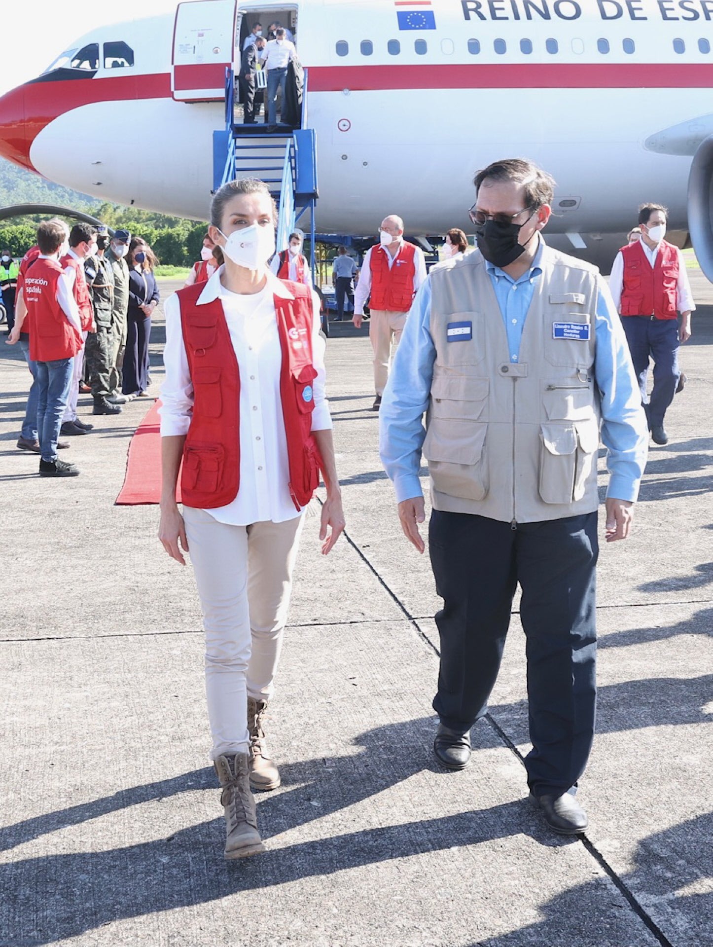 Viaje de cooperación de la Reina a Honduras