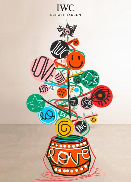 Árbol de Navidad solidario diseñado por IWC Schaffhausen para Solidarity Xmas Tree