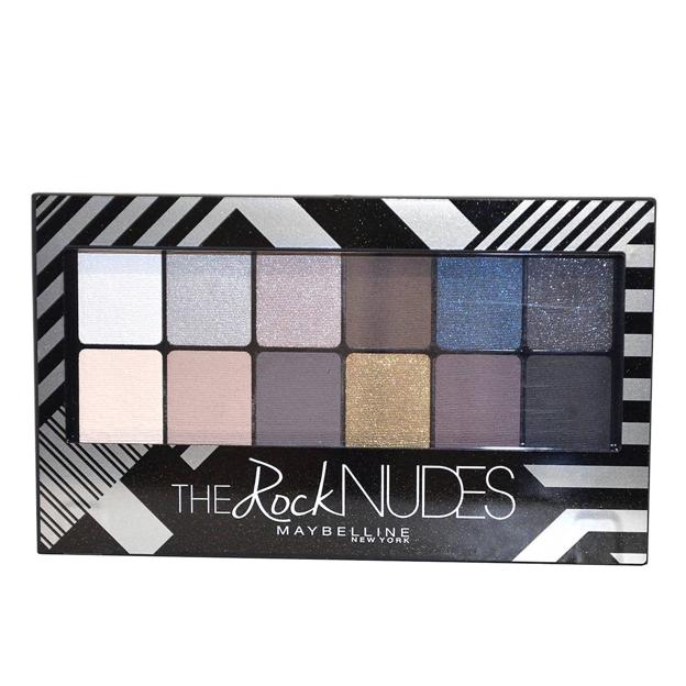 The Rock Nudes Eye Shadow Palette cuenta con doce colores